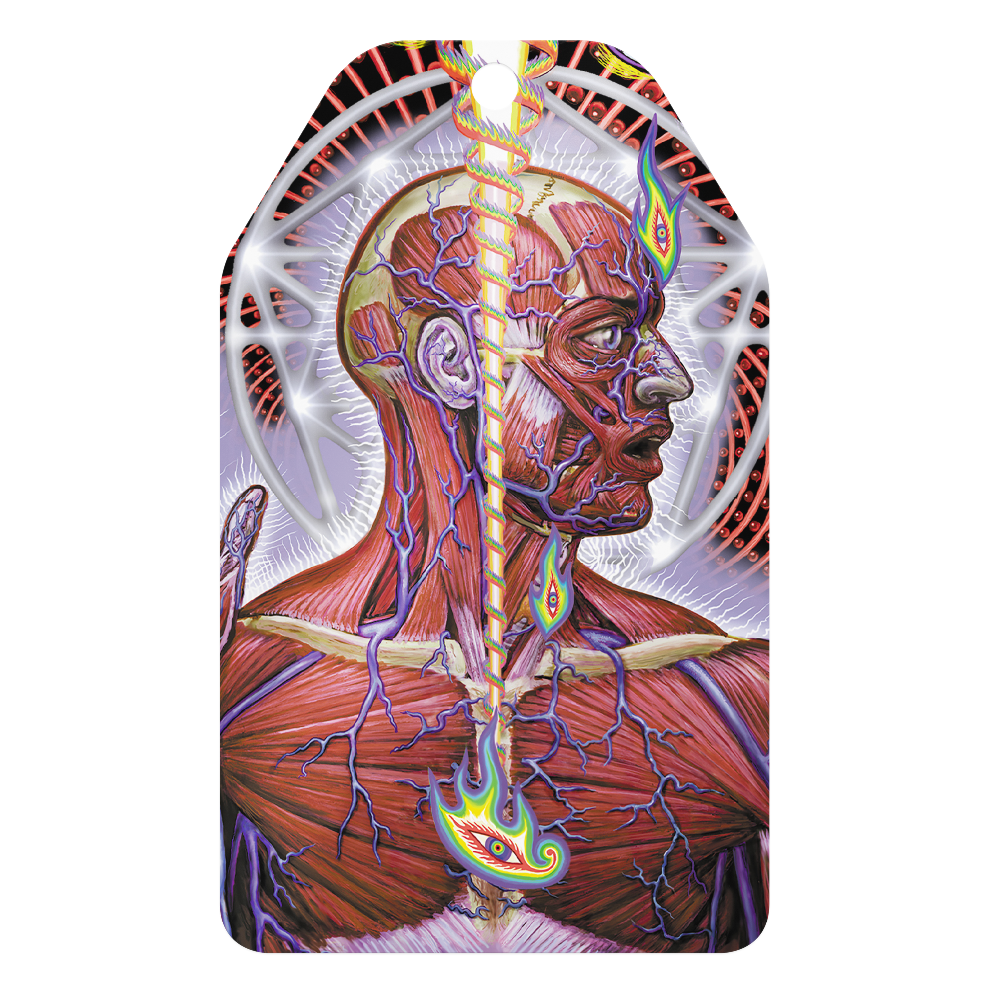 Tool Lateralus Ornamento Metallo Tag Skinless Man