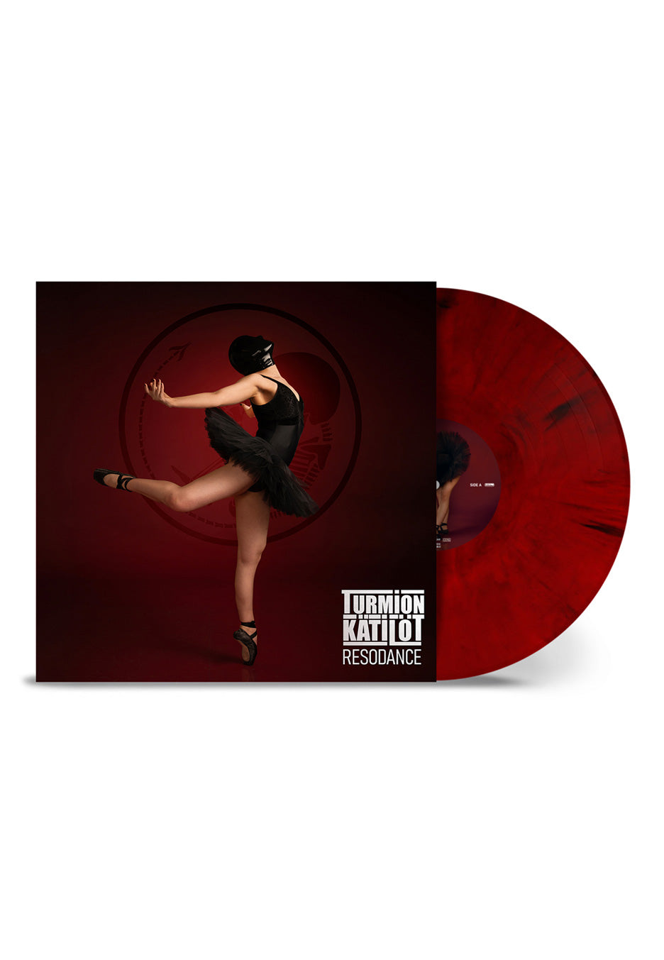 Turmion Kätilöt Resodance vinile rosso nero marmorizzato