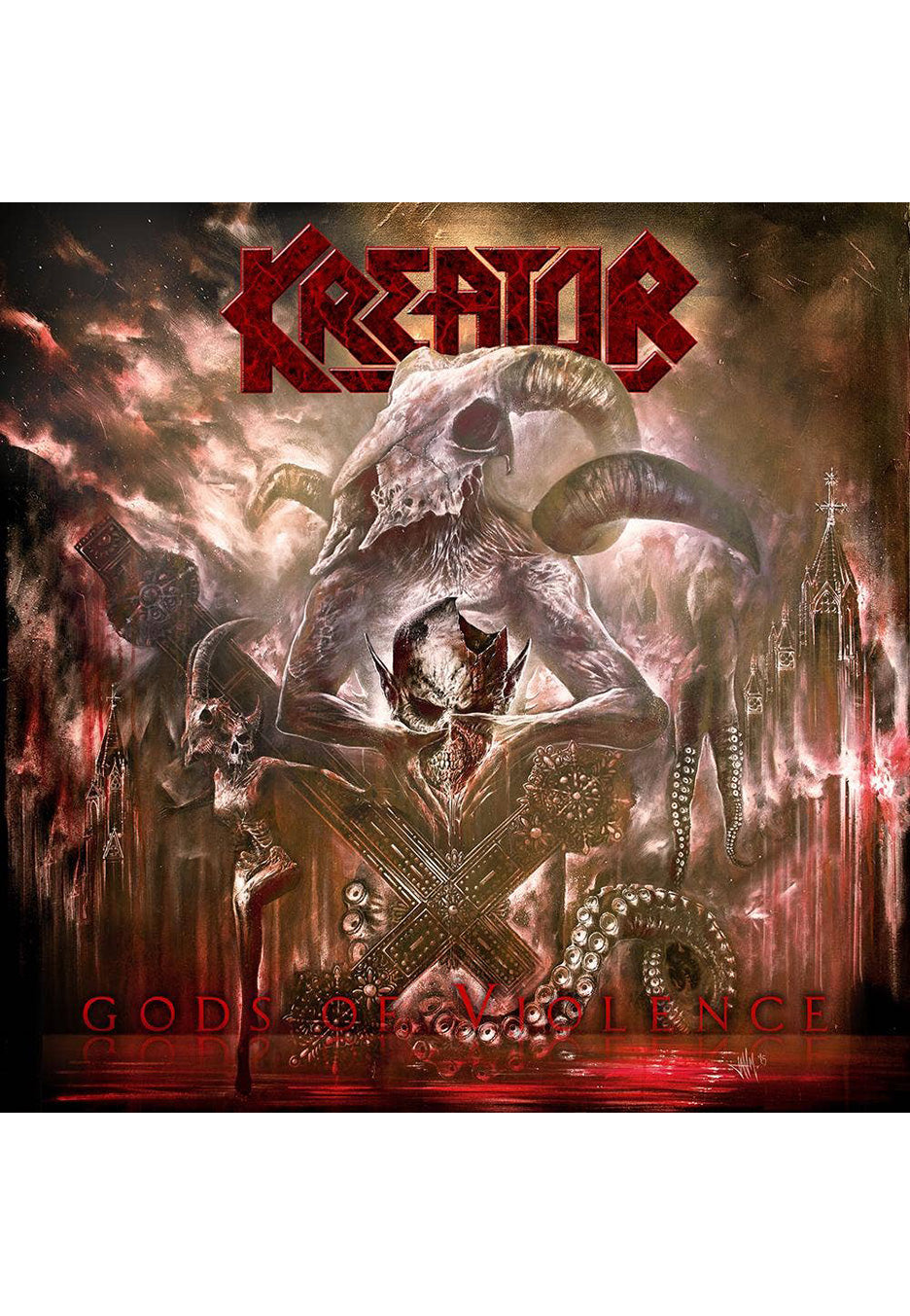 Kreator Gods Of Violence doppio vinile 2 LP metal