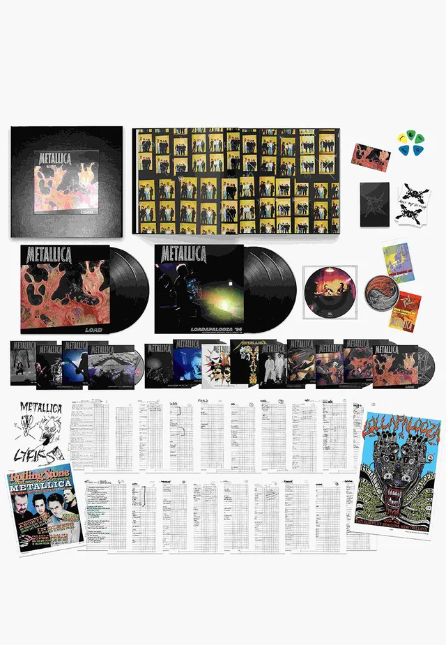 Metallica Load 2025 Remastered box set vinile LP deluxe
