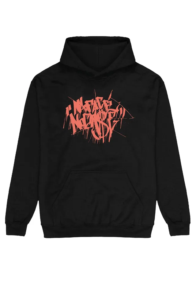 No Face No Case You Little Btch felpa hoodie nera