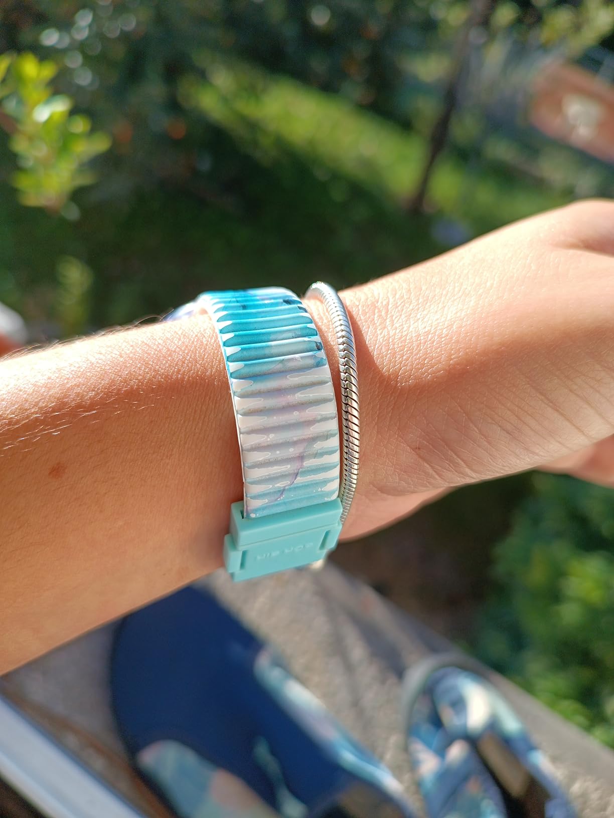 Hip Hop Hero 32 Orologio Donna Azzurro 32 mm In Clouds