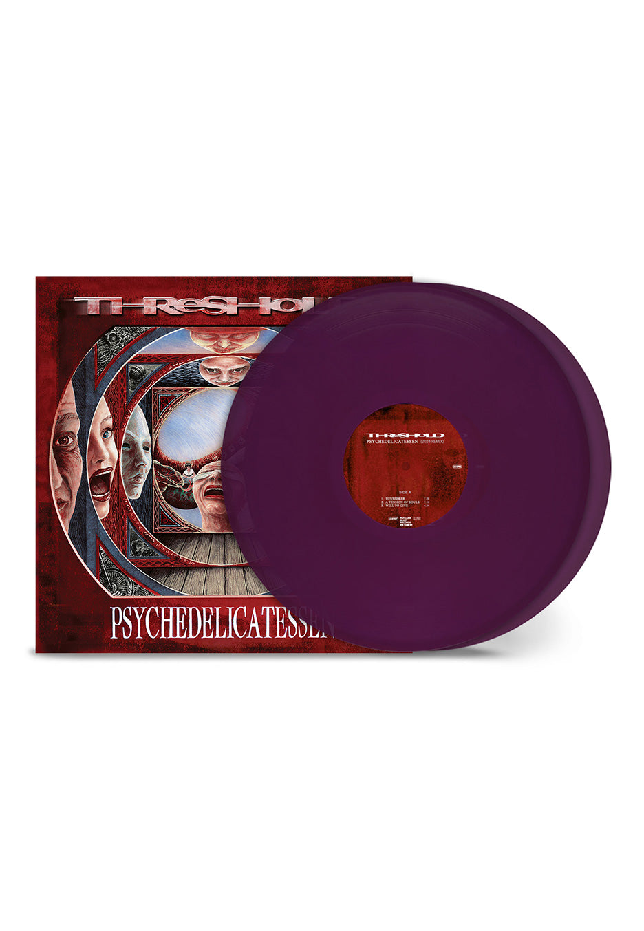 Threshold Psychedelicatessen doppio vinile LP viola trasparente limitato