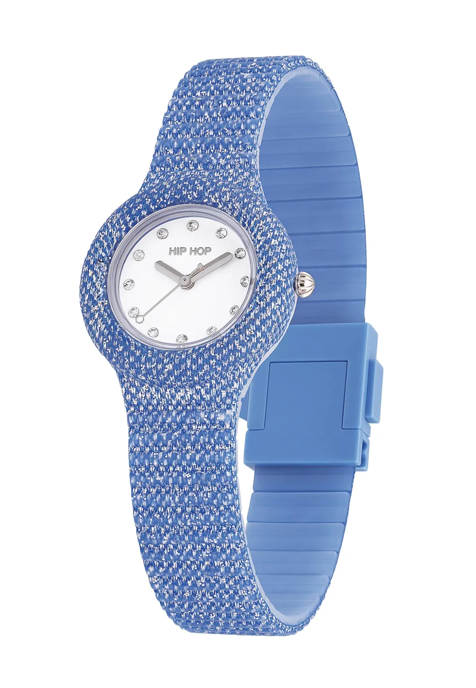 Hip Hop Hero 32 HWU1337 Orologio Donna Argento Blu 32 mm