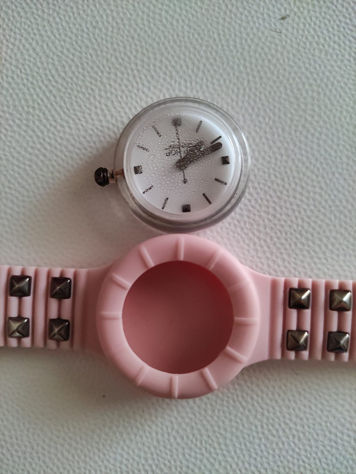 Hip Hop Hero 32 Punk Lady orologio rosa borchie 32 mm