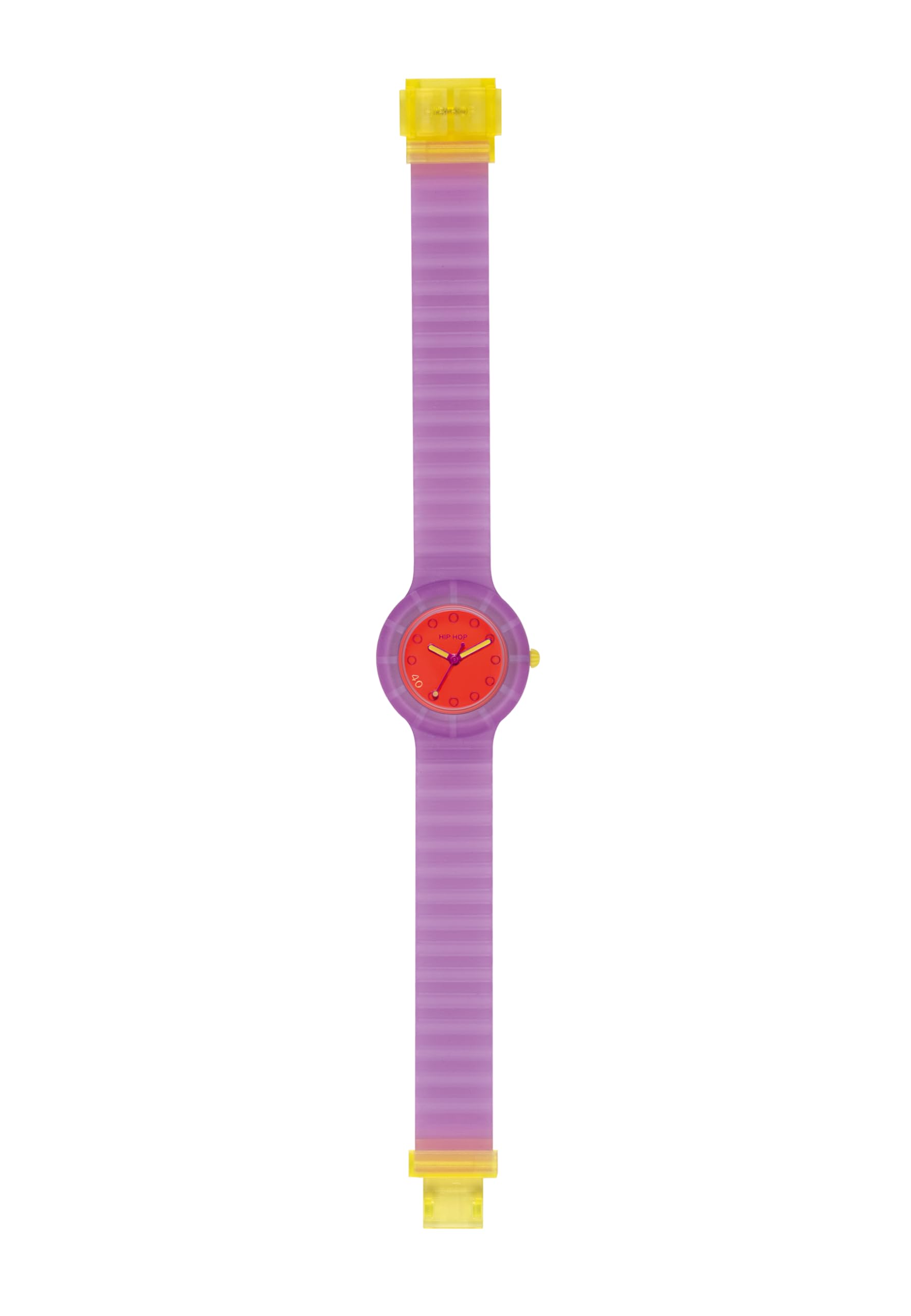 Hip Hop Hero 32 orologio donna viola 32 mm luminoso
