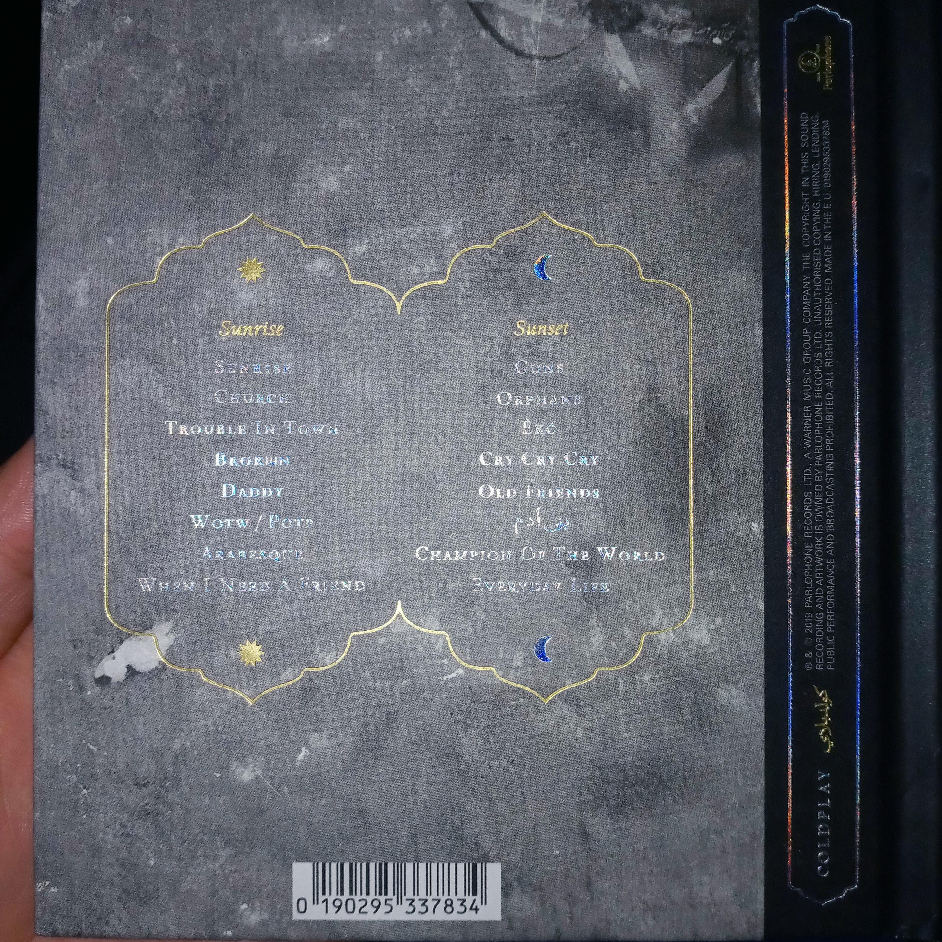 Coldplay Everyday Life CD fisico album originale