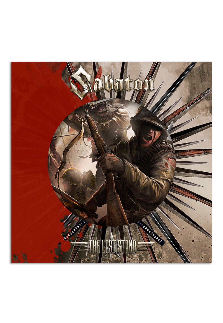 Sabaton The Last Stand 2 vinile marbled splatter