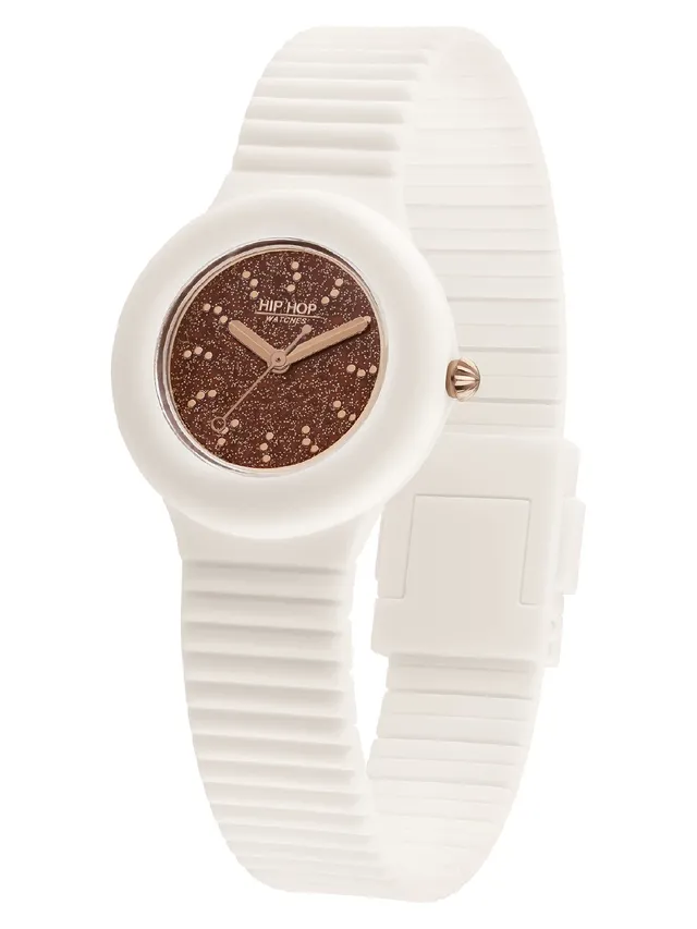 Hip Hop Shimmer Crush orologio donna 32 mm silicone