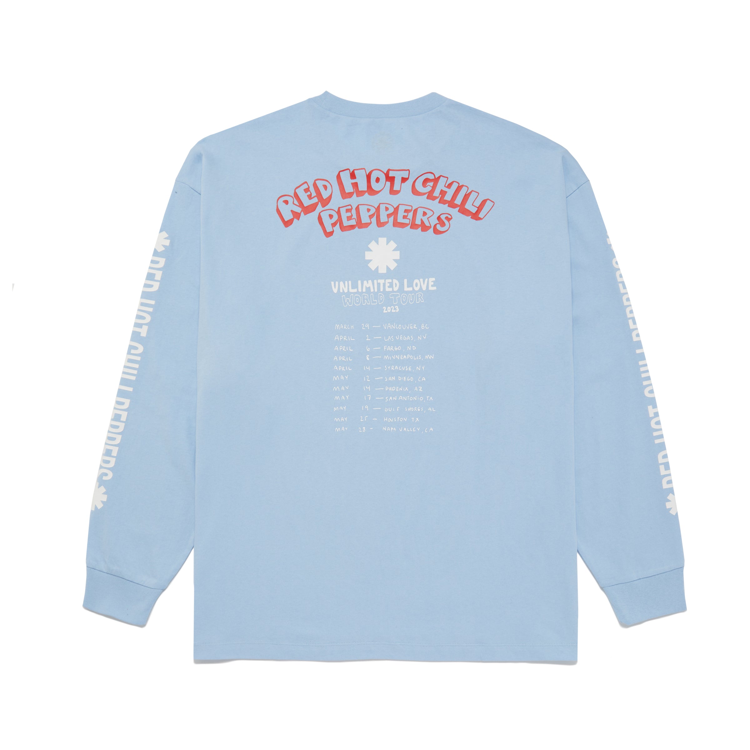 Red Hot Chili Peppers Four Wise Men maglietta azzurra L