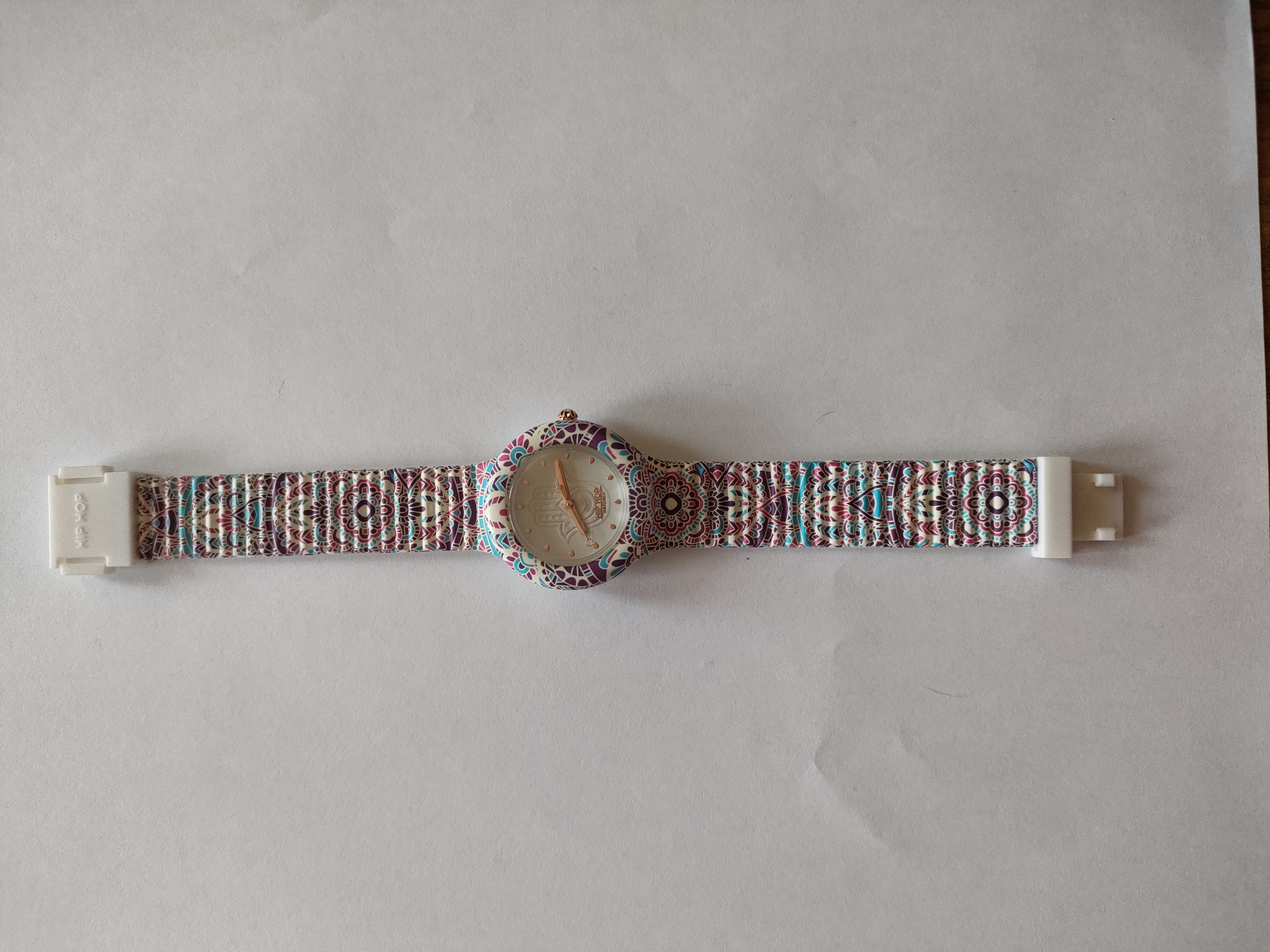 Hip Hop HERO 32 Mandala Orologio Donna Blu-Rosso HWU1040