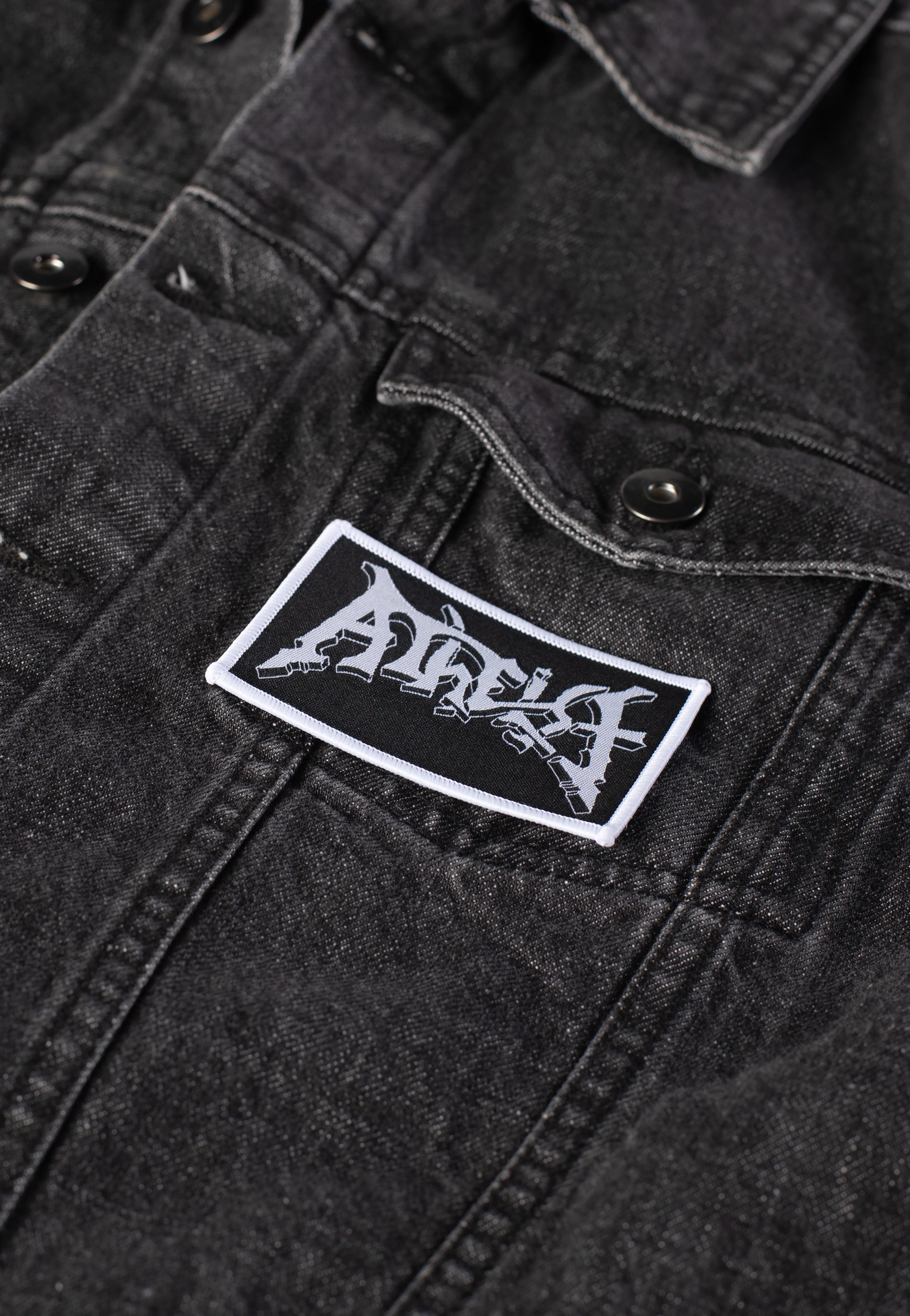 Atheist Logo patch toppa nera onesize death metal
