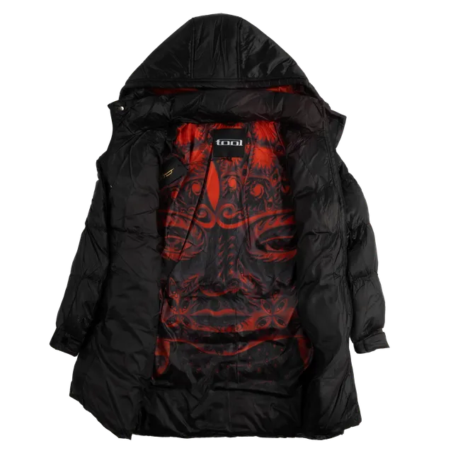 Tool 10,000 Days Cappotto Giacca Lunga Trapuntata