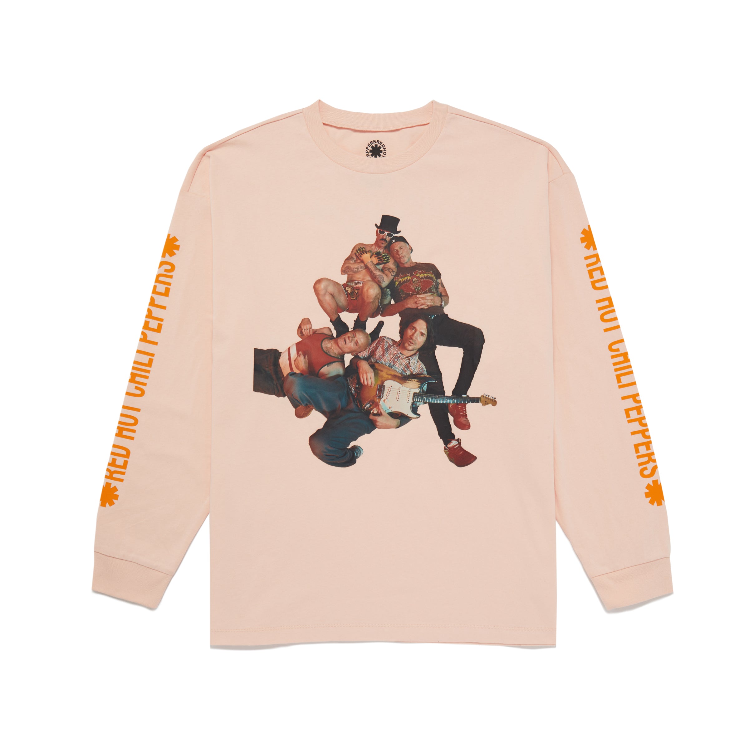 Red Hot Chili Peppers Sexy Time Long Sleeve Tee Maglia Pesca