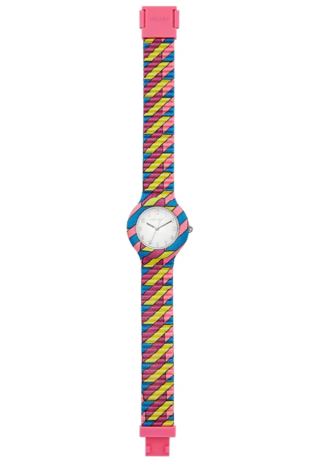 Hip Hop Dream in Colour HWU1141 orologio donna bianco multicolore