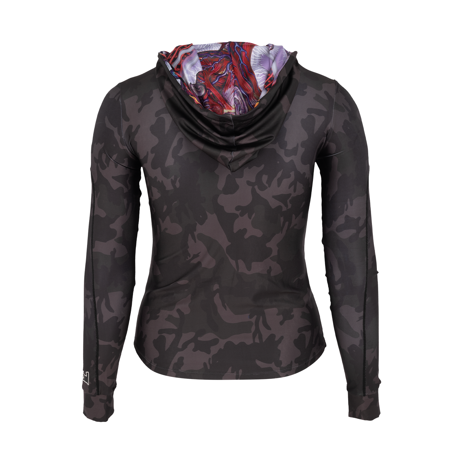 Tool Lateralus Felpa donna zip camo nero taglia M