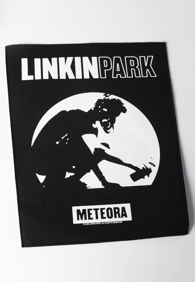 Linkin Park Meteora backpatch toppa nera onesize