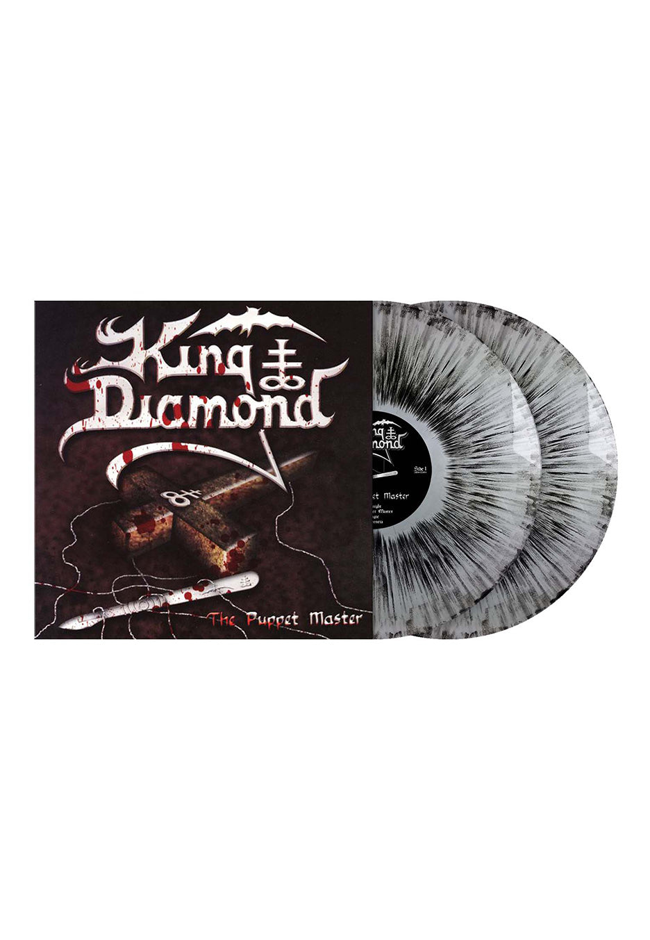 King Diamond Puppet Master 2 Vinile argento nero limitato