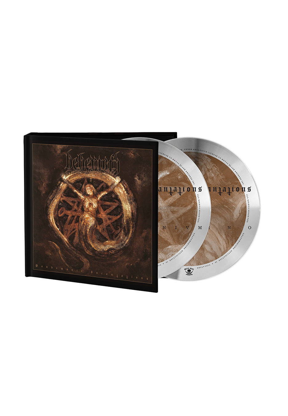Behemoth Pandemonic Incantations 2 CD Digibook
