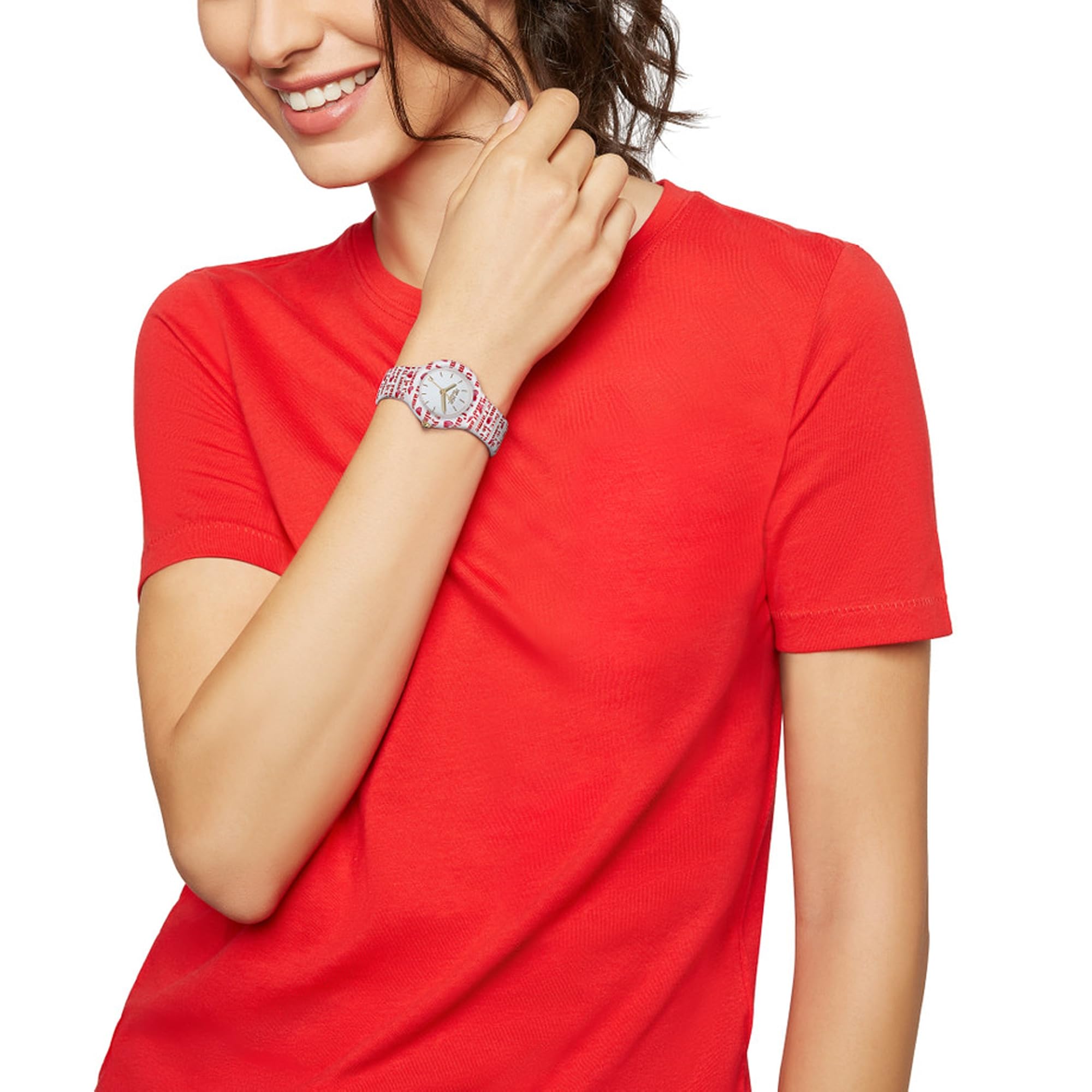 Hip Hop Hero 32 HWU0975 orologio donna love bianco cuori