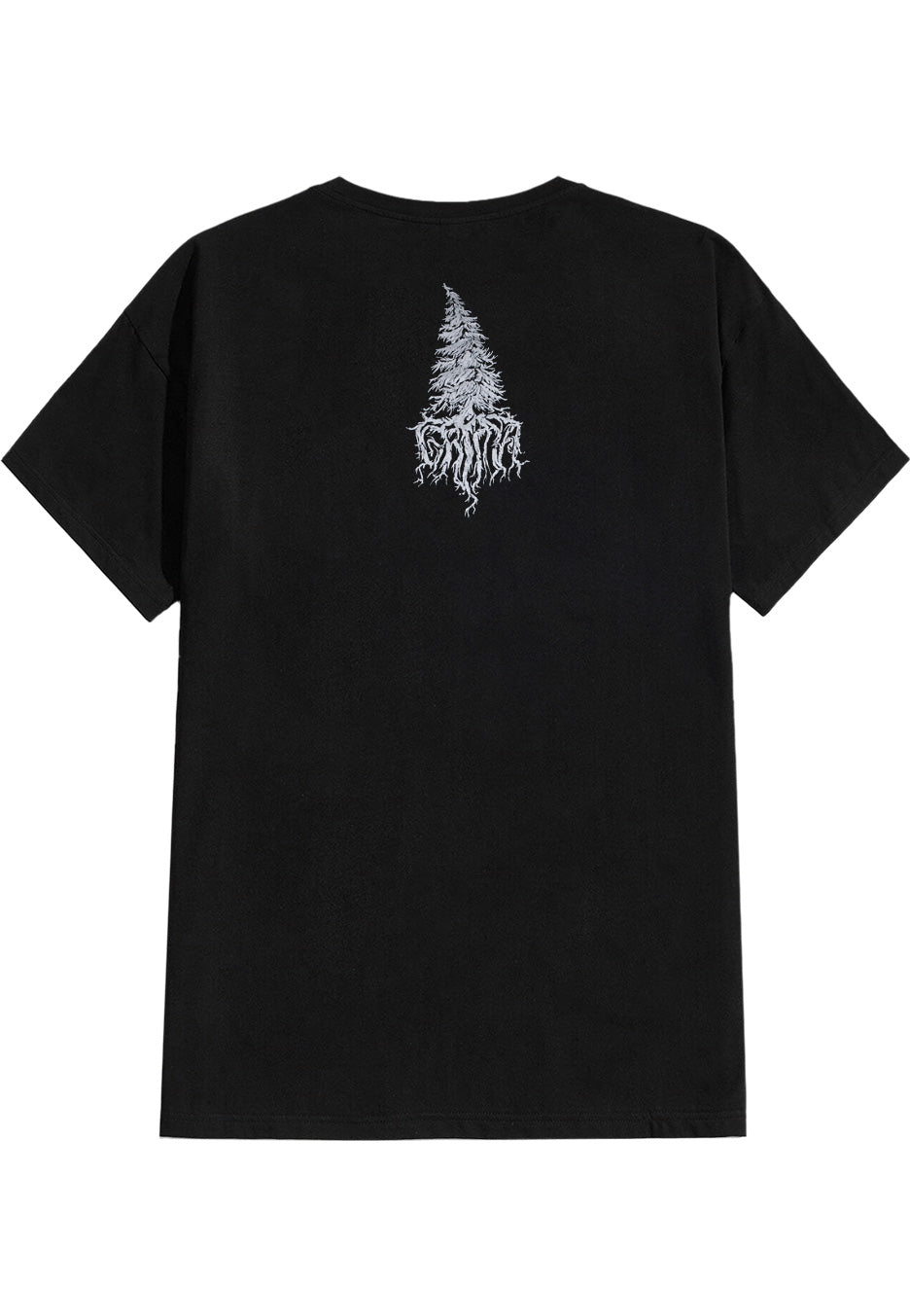 Grima Nightside T-Shirt Nera Black Metal