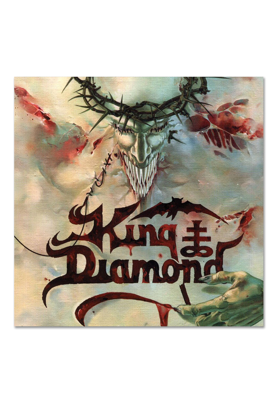 King Diamond House Of God 2 LP vinile bianco splatter heavy metal